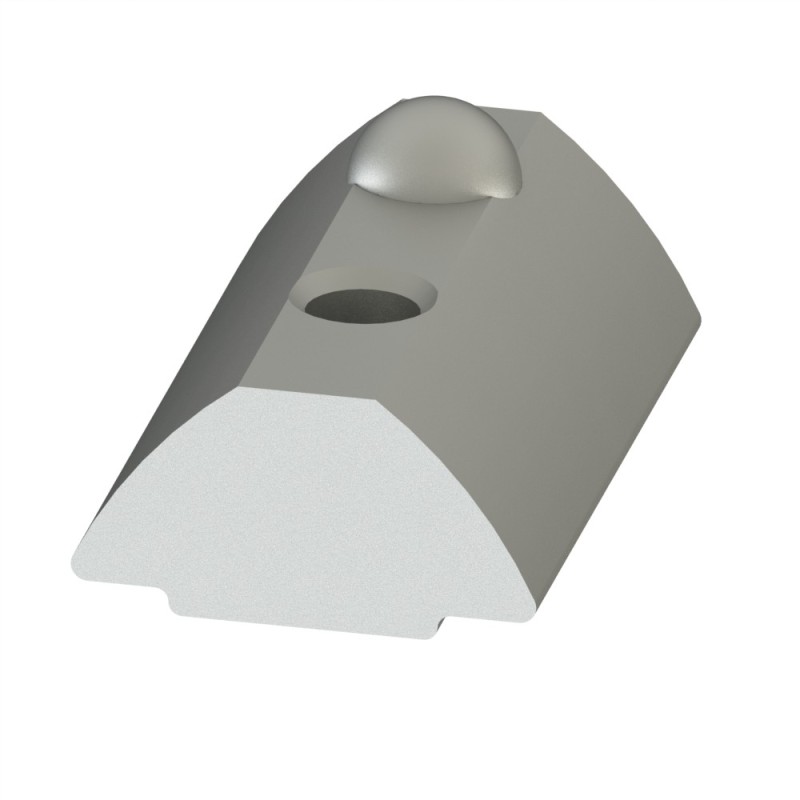 Ecrou rainuré profilé 8 ST - taraudage M4 - rainure 8 mm - Elcom shop Ecrou rainuré profilé 8 ST - taraudage M4 - rainure 8 mm - Elcom shop