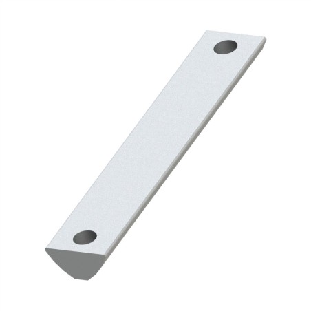 Ecrou double profilé 8 ST- Taraudage M6-76 - 8mm - Elcom shop