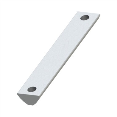 Ecrou double profilé 8 ST- Taraudage M6-76 - 8mm - Elcom shop