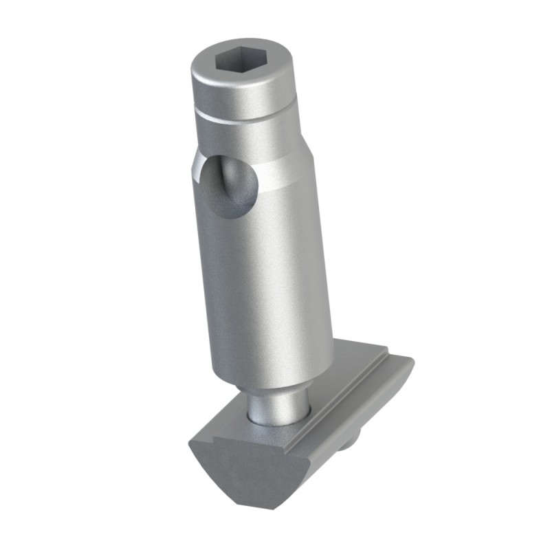 Fixation automatique profilé aluminium – Rainure 8 mm - Elcom shop Fixation automatique profilé aluminium – Rainure 8 mm - Elcom shop