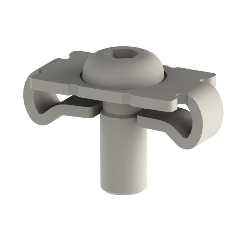 Fixation standard profilé aluminium – Rainure 8 mm - ESD - Elcom shop Fixation standard profilé aluminium – Rainure 8 mm - ESD - Elcom shop