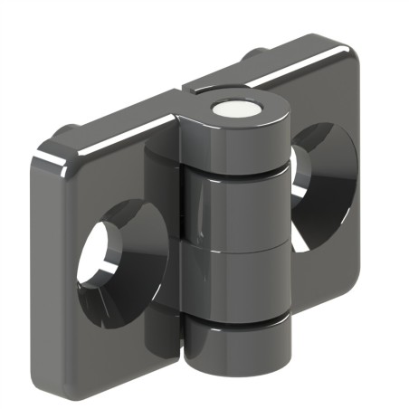 Charnière profilé aluminium – 5 – PA - Indégondable - Elcom shop
