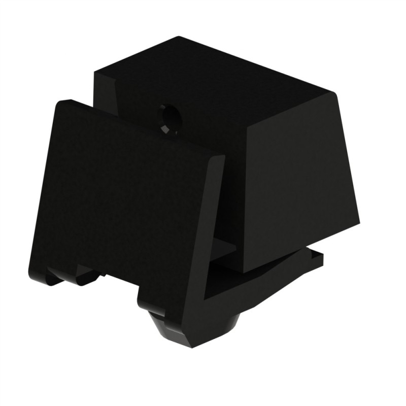 Clip panoblock - Rainure 5 mm – PA - Noir - Elcom shop Clip panoblock - Rainure 5 mm – PA - Noir - Elcom shop