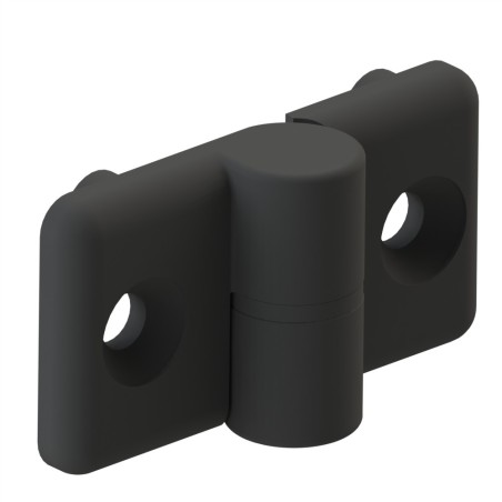 Charnière profilé aluminium – 8 – PA - Droite - Elcom shop
