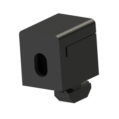 Panoblock profilé aluminium - Rainure 8 mm - PA - M6 - Noir - Elcom shop