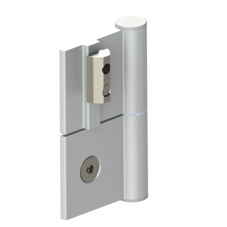 Charnière profilé aluminium – 8 – Al - Légère - Elcom shop