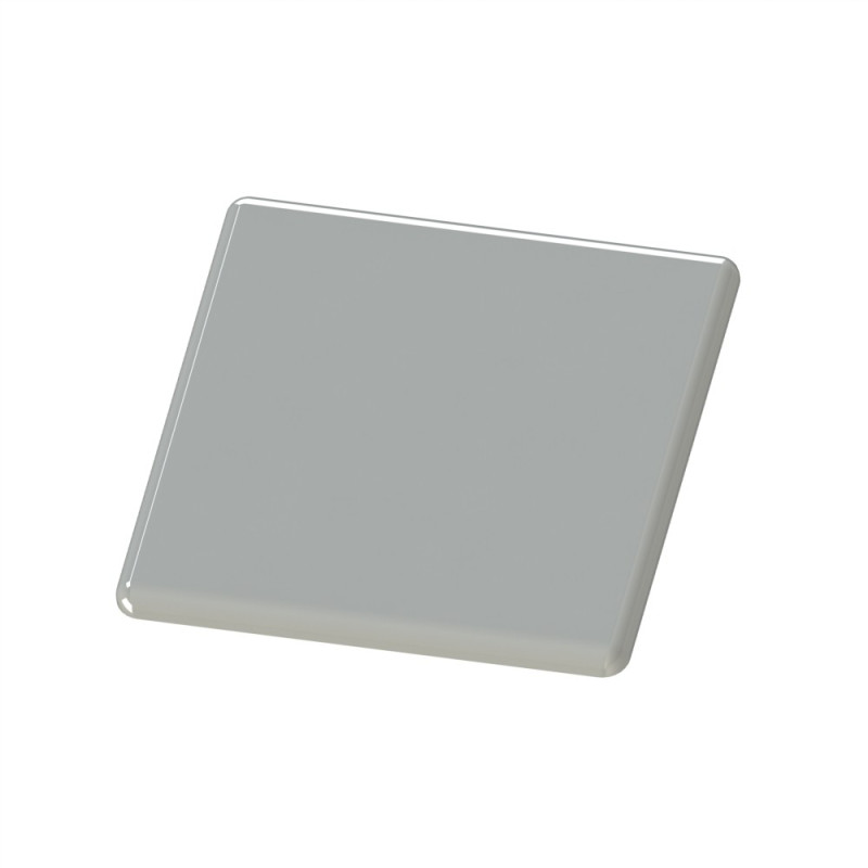 Embout profilé aluminium - Rainure 8 mm – Section 80x80 mm - Gris - Elcom shop