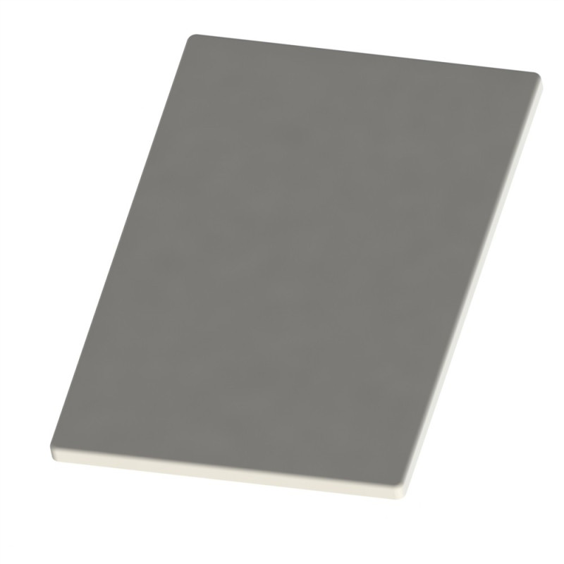Embout profilé aluminium - Rainure 8 mm – Section 120x80 mm - Gris - Elcom shop
