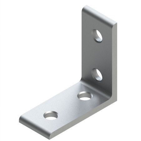 Equerre d’assemblage profilé aluminium V4 – Section 20x40 mm - Elcom shop