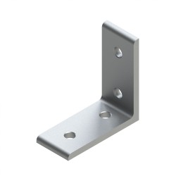Lot 4 équerres D'assemblage Plates 40x40 Mm En Acier Avec Vis – Stock