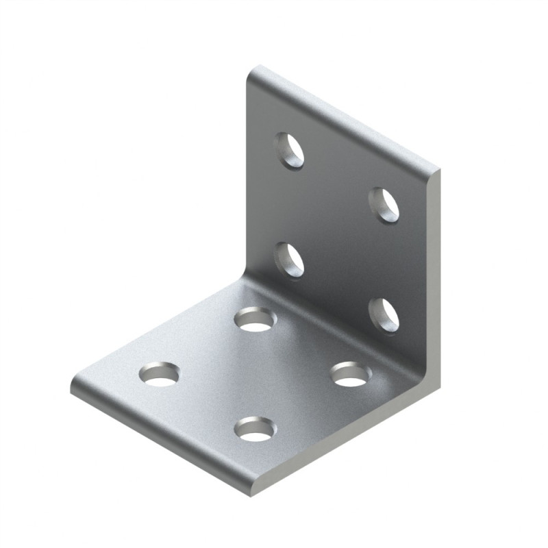 Equerre d’assemblage profilé aluminium V8 – Section 40x40 mm - Elcom shop