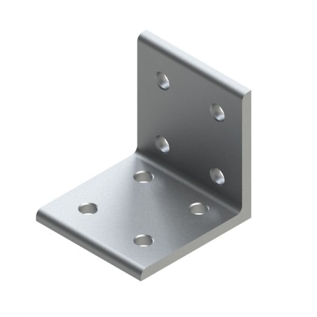 Equerre d’assemblage profilé aluminium V8 – Section 60x60 mm - Elcom shop