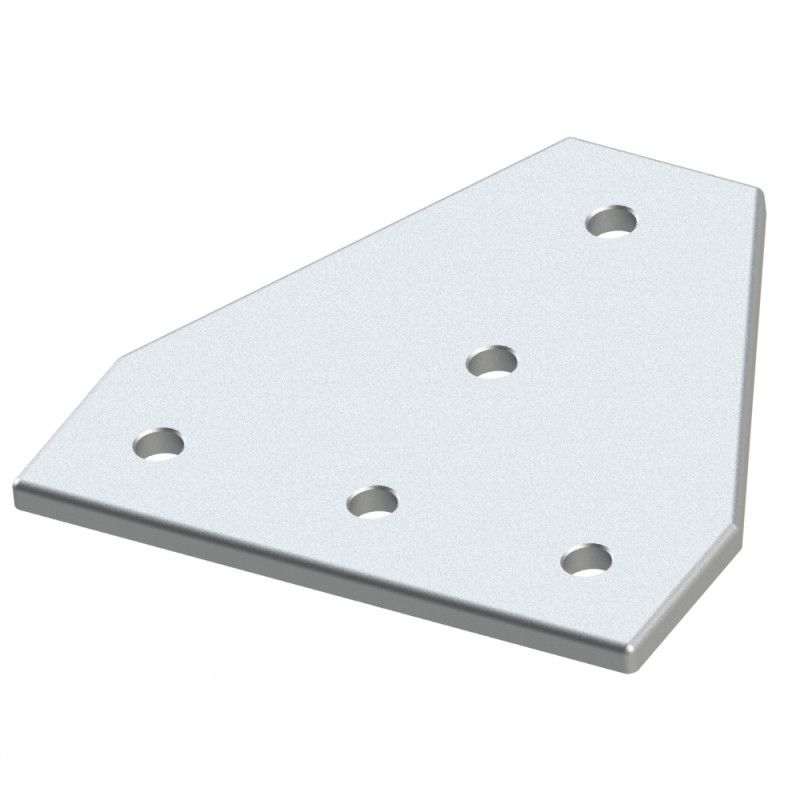 Plaque d’assemblage profilé aluminium – Section 135x135 mm – TV1 - Elcom shop