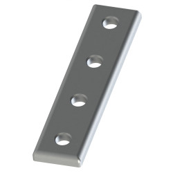 Plaque d’assemblage profilé aluminium – Section 20x80 mm – V4 - Elcom shop