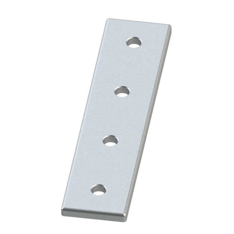 Plaque d'assemblage profilé aluminium – 45x180 mm – V4 - elcom shop
