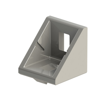 Equerre profilé aluminium – Rainure 5 mm – Section 20x20x20 mm – E - Al - Elcom shop