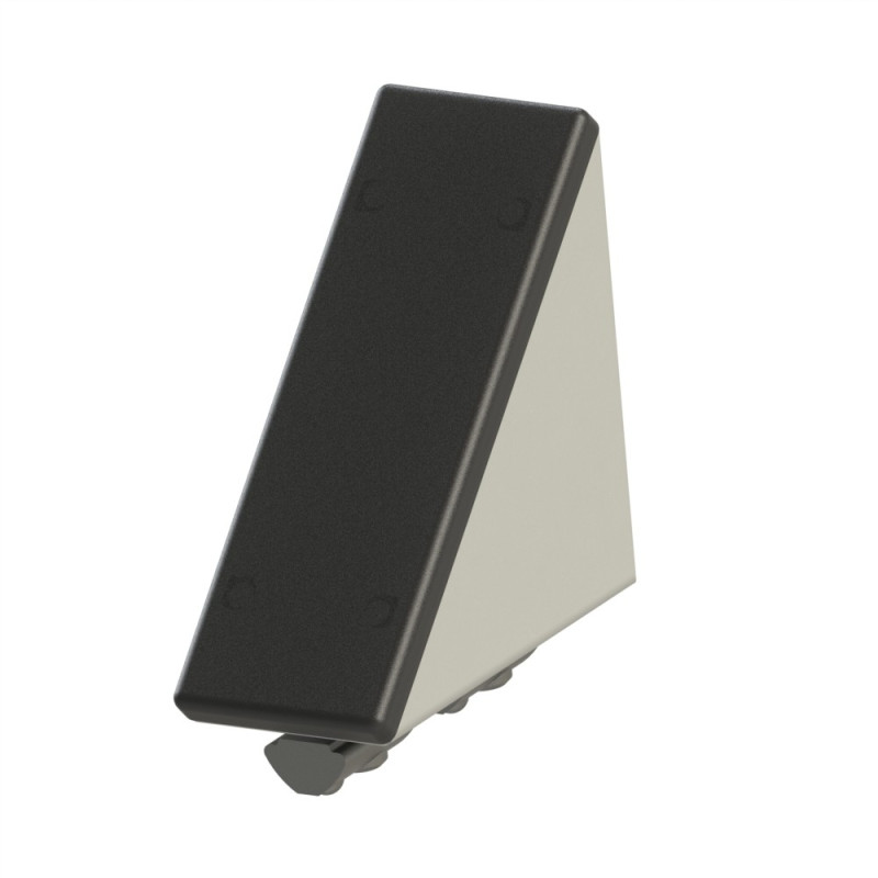 Kit équerre profilé aluminium – Rainure 5 mm – Section 40x40x20 mm - Elcom shop