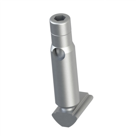 Fixation automatique profilé aluminium – Rainure 5 mm - Elcom shop