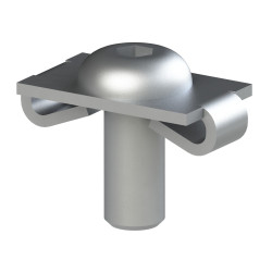 Fixation standard profilé aluminium – Rainure 5 mm - ESD - Elcom shop
