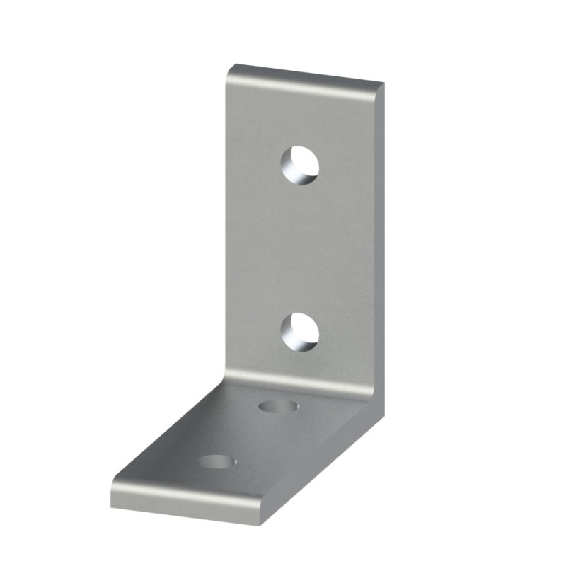Equerre d’assemblage profilé aluminium - V4 – Section 30x60 mm