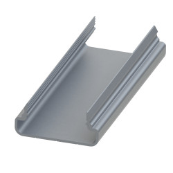 Goulotte profilé aluminium - U - 40x20 mm - E