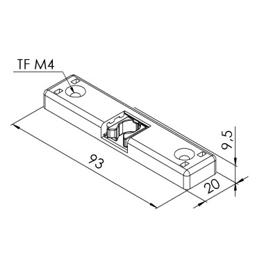 Loquet profilé aluminium – Zn