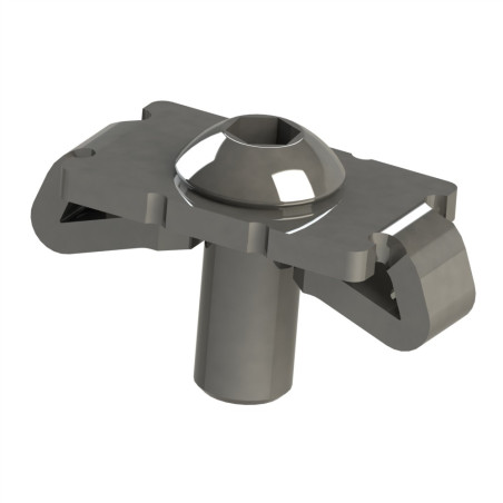 Fixation standard profilé aluminium – Rainure 6 mm - Elcom shop