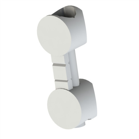 Fixation universelle double profilé aluminium – Rainure 6 mm - Elcom shop