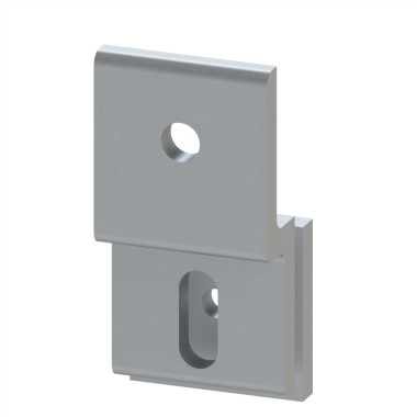 Equerre de connexion profilé aluminium - Grillage – Al - 40 mm