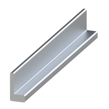 Profilé aluminium de bordure - Rainure 6 mm - 15x8 mm