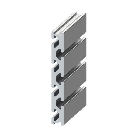 Profilé aluminium (Barre de 6 m) - Plaque - 8 mm - 152x20 mm