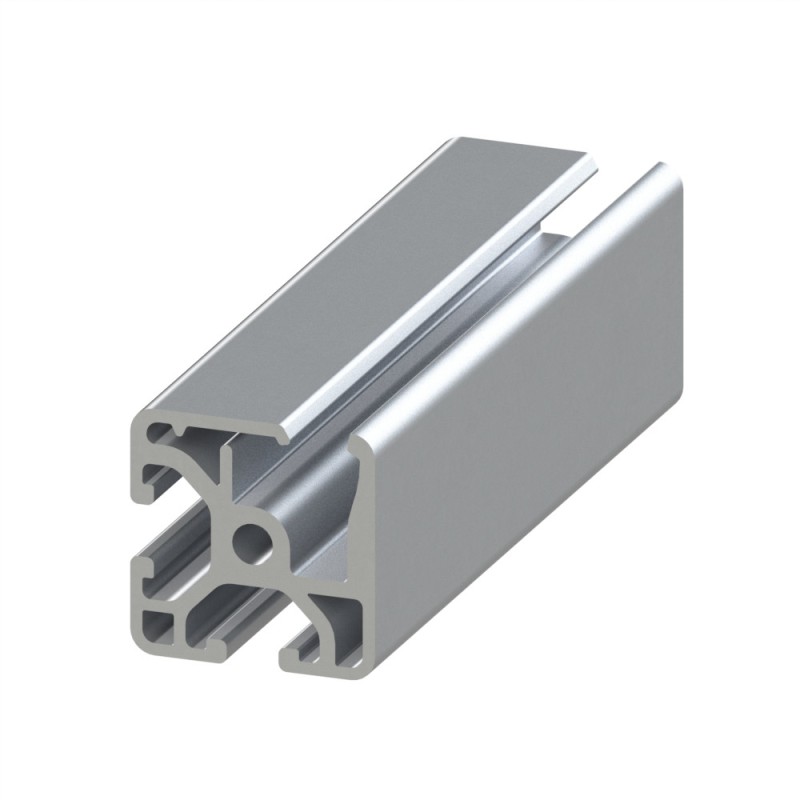 Profilé aluminium d'encadrement (Barre de 6 m) - Rainure 6 mm - Section 30x30 mm