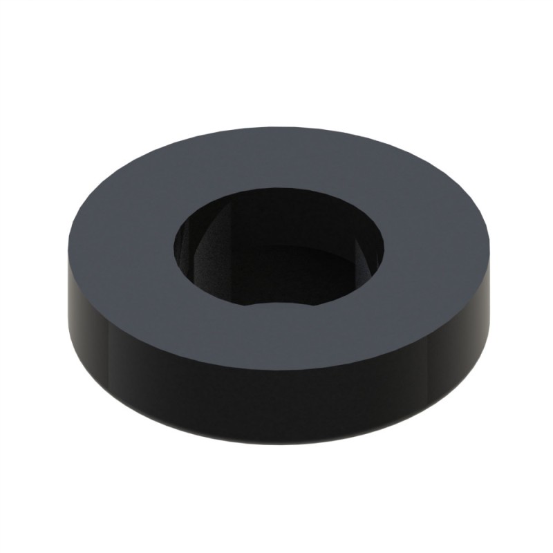 Patin pied profilé aluminium (Boîte de 10 unités) – D40 Patin pied profilé aluminium (Boîte de 10 unités) – D40