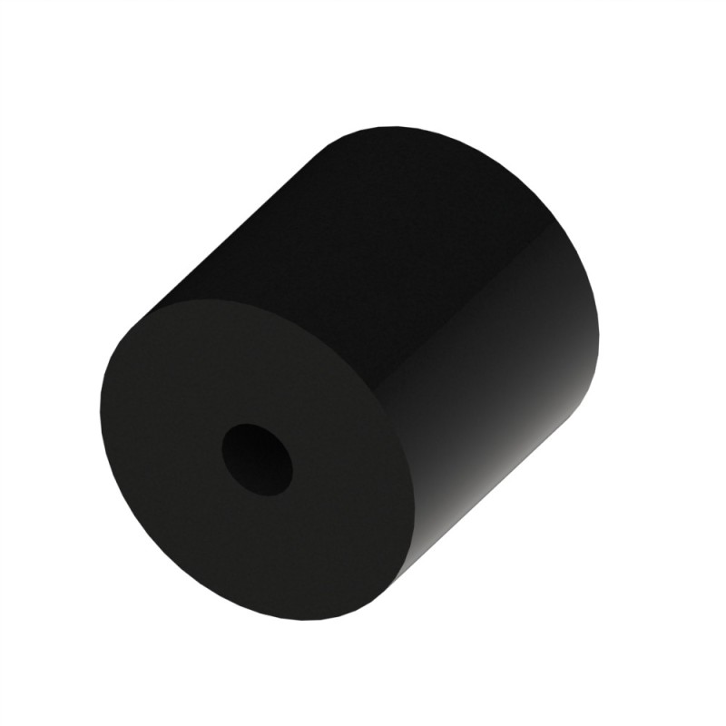 Butée élastique profilé aluminium (Boîte de 20 unités) - Cylindrique - M8 – D30x30 Butée élastique profilé aluminium (Boîte de 20 unités) - Cylindrique - M8 – D30x30