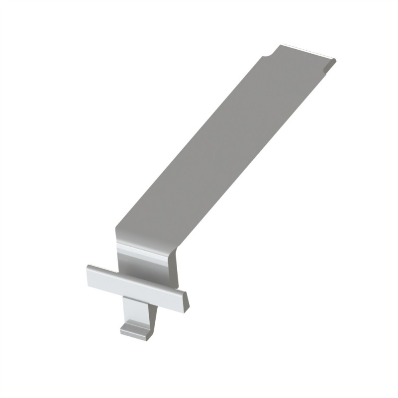 Embout fixation automatique (Boîte de 100 unités) – Rainure 8 mm – Gris Embout fixation automatique (Boîte de 100 unités) – Rainure 8 mm – Gris