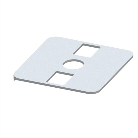 Joint de rayon profilé aluminium (Boîte de 100 unités) - Rainure 8 mm – 40x40 mm - 1R