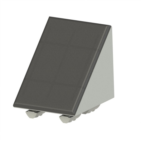 Kit équerre profilé aluminium – Rainure 8 mm – Section 80x80x80 mm - Elcom shop