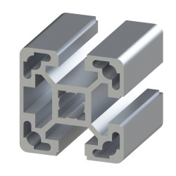 Profilé aluminium – Rainure 10 mm – 40x40 mm – Léger - 1N