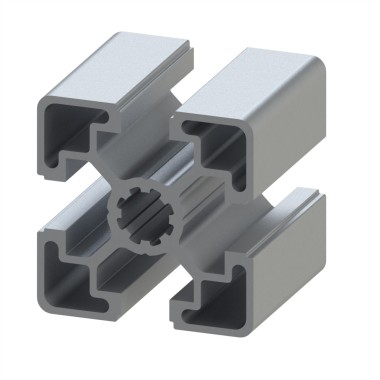 Profilé aluminium (Coupe max 6 m) – Rainure 10 mm – 45x45 mm – Léger