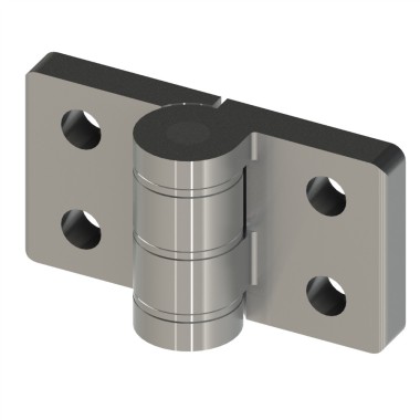 Charnière profilé aluminium – 45x45 mm - Zn