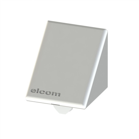 Kit équerre profilé aluminium – Rainure 8 mm – Section 40x40 mm - Gris - Elcom shop