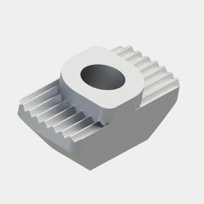 Profilé aluminium – 8 mm – 40x40 mm – 2N180 - Eco - elcom shop