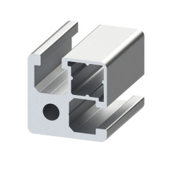 Profilé aluminium d’encadrement - Rainure 8 mm – 32x32 mm