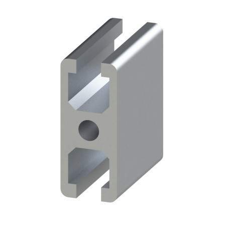Profilé aluminium d’encadrement - Rainure 8 mm – 45x19 mm