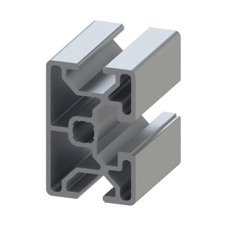 Profilé aluminium d’encadrement - Rainure 8+10 mm – 45x30 mm