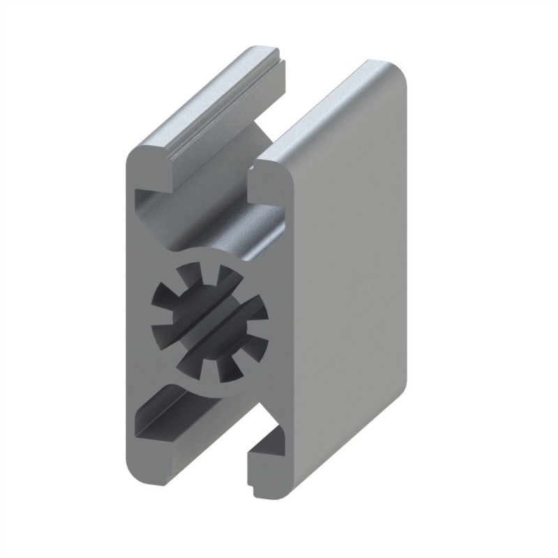 Profilé aluminium – Rainure 10 mm – 45x22.5 mm - Léger