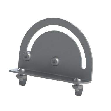 Kit équerre orientable profilé aluminium - Rainure 8 mm - 130 mm - 8 45