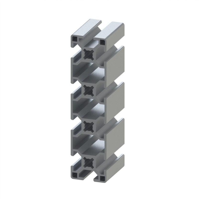 Profilé aluminium (Barre de 6 m) – Rainure 8 mm – 120x30 mm Profilé aluminium (Barre de 6 m) – Rainure 8 mm – 120x30 mm