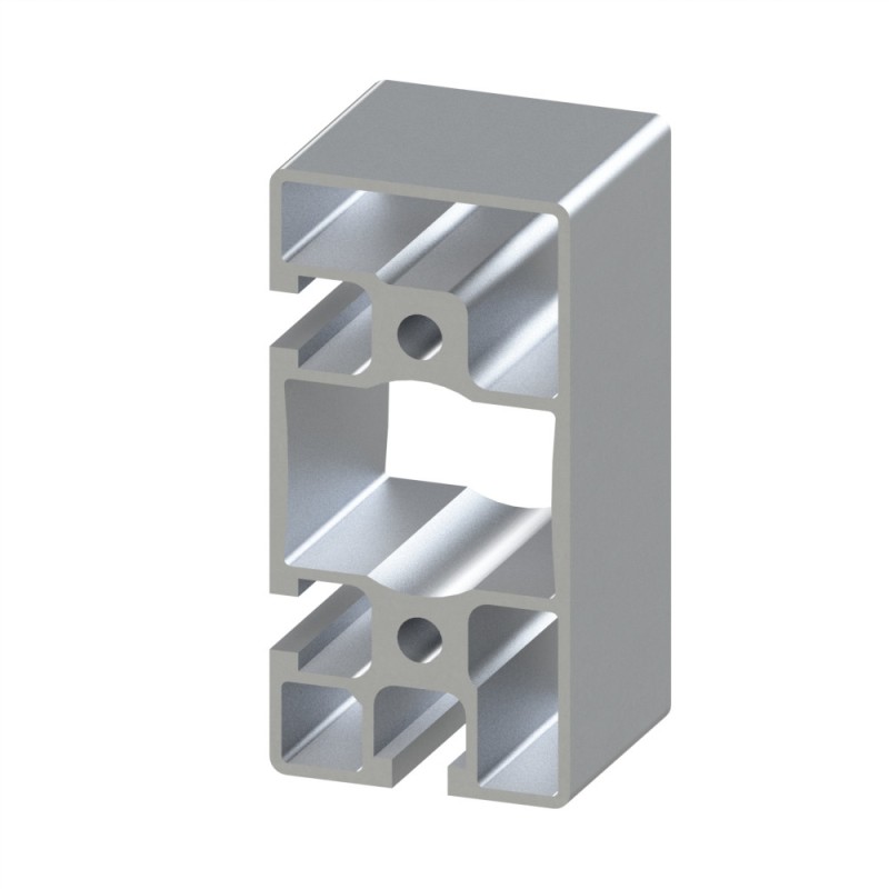 Profilé aluminium (Barre de 6 m) - Rainure 8 mm - Section 90x45 mm - 3N90 - Léger Profilé aluminium (Barre de 6 m) - Rainure 8 mm - Section 90x45 mm - 3N90 - Léger