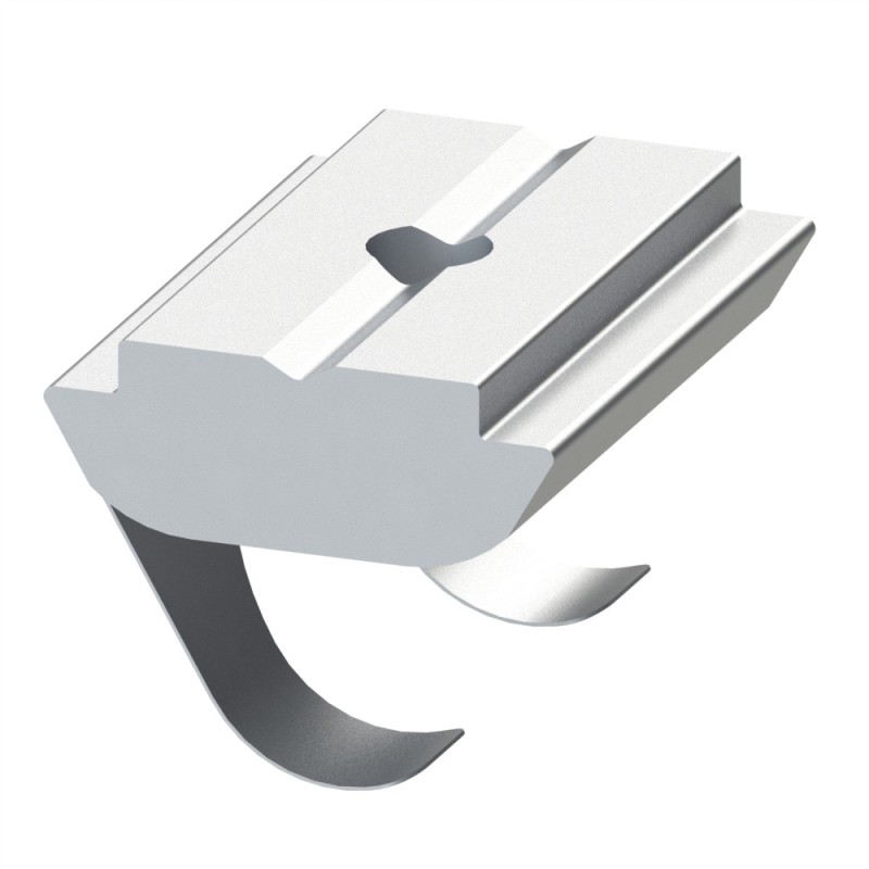 Ecrou rainuré profilé (Boîte de 100 unités) – Taraudage M4 – Rainure 10 mm - Languette Ecrou rainuré profilé (Boîte de 100 unités) – Taraudage M4 – Rainure 10 mm - Languette